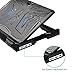 AUKEY Laptop Cooling Pad, Laptop Cooler with 5-Level Height Setting, Adjustable Fan Speed, 2 USB Ports and 2 Fans for Laptop Up to 17