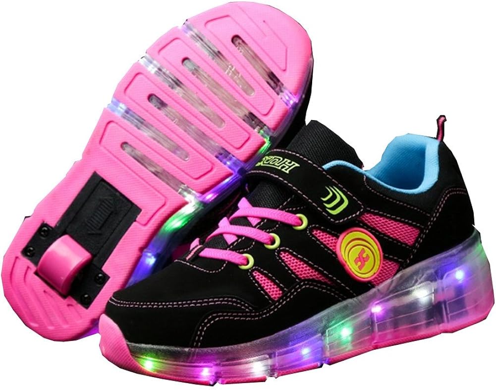Chaussures à roulettes à DEL Ufatansy pour filles et garçons