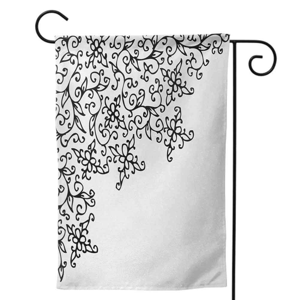 Warmfits Garden Flags, Fall Farmhouse Yard Outdoor Decor Mini Double Sided Abstract Dotted Pattern with Green Tones Geometric Illustration Modern Art Apple Green Pale Green