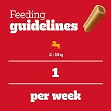 Pedigree Jumbone Mini Dog Treats for Small Dogs Beef Poultry 32 Chews Pack 8 view 3