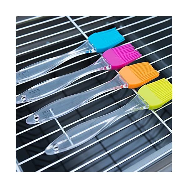 XChef Silicone Basting Pastry Brushes for Cooking Baking BBQ, Kitchen Brush for Food Butter
