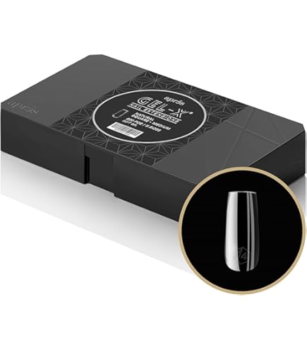 Amazon.com: Aprés Gel-X® Sculpted Square Short Tip Box | 500pc Gel