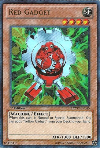 Yu-Gi-Oh! - Red Gadget (LCYW-EN040) - Legendary Collection 3: Yugi's World - 1st Edition - Ultra Rare