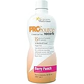 Liquid Collagen Peptides Type I, III 15 Grams Protein per Oz. |Prosource NoCarb Berry Punch Bottle Medtrition|