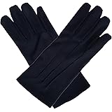 JISEN Men Nylon Cotton Gloves Police Formal Tuxedo Honor Guard Parade Mitten
