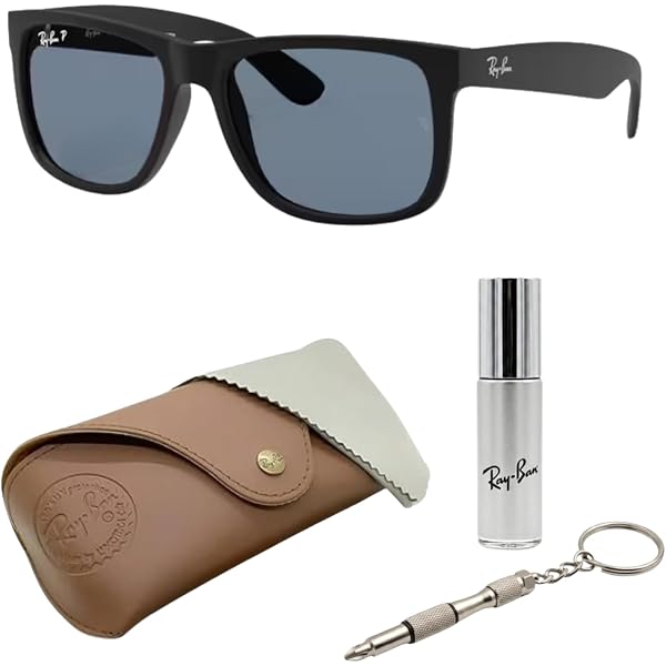 Amazon.com: Ray-Ban RB4165 Square Shape Non-Polarized Sunglasses