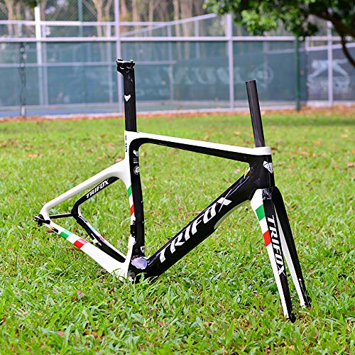 TRIFOX Carbon Road Bike Frame disc Brakes Di2 Mechanical 3K Carbon Fibre  Road Cycling Race Bicycle Frameset