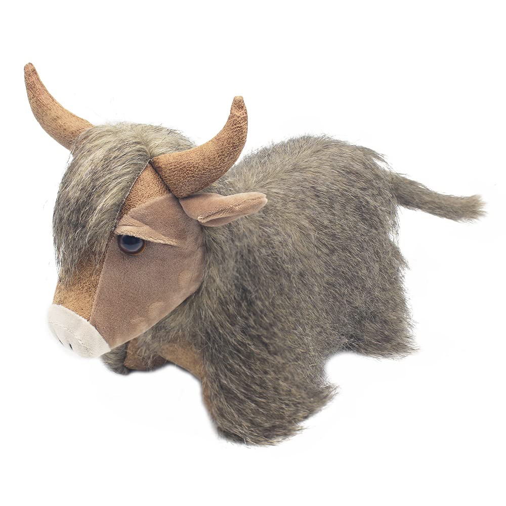 The Leonardo Collection LP48830 Highland Cow Design Doorstop | Brown Accessory