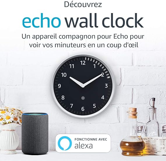 Echo Wall Clock, Consultez les minuteurs en un coup d'œil, Appareil