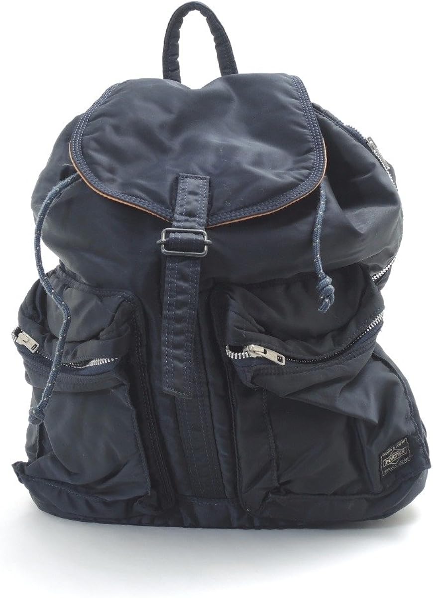 Amazon Co Jp ポーター Porter リュック デイパックバックパック ナイロン キャンバス ネイビー 中古 シューズ バッグ