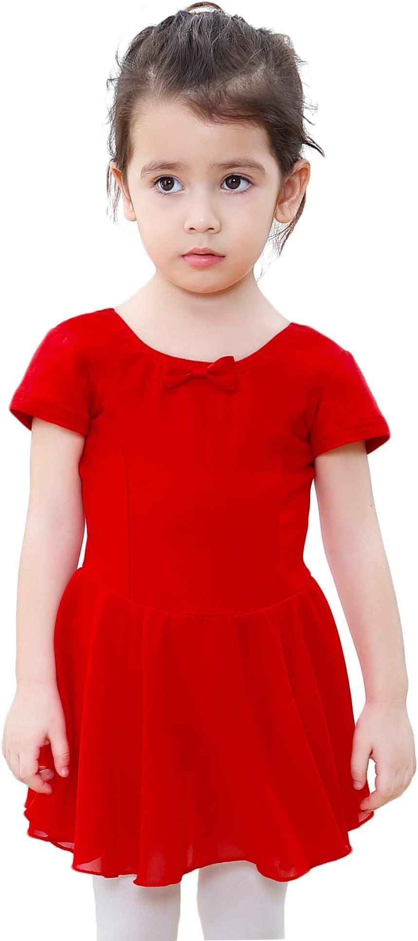 TuTu Dance Ballet Dance Leotard with Skirt for Little Girls