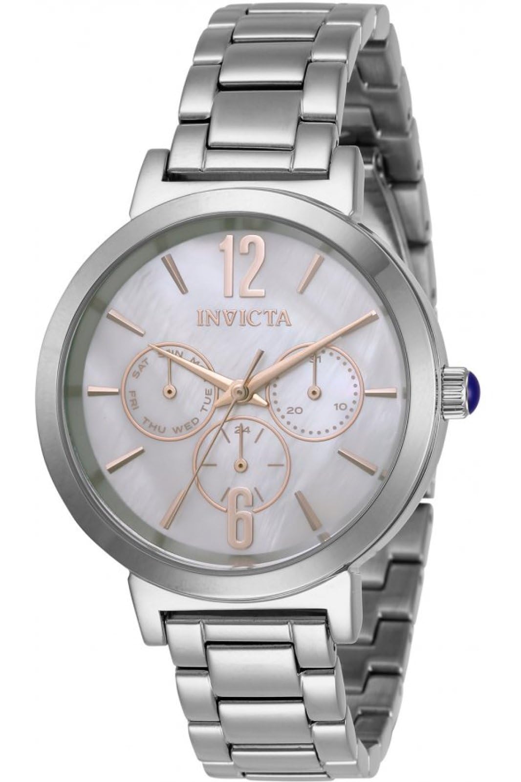 INVICTA Women Analog Quartz Watch with Stainless Steel Strap 31082