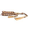 BaronHong 33 Perline Tasbih Islamiche, 12mm, Resina Naturale, Multif Colore, Rosario Da Preghiera Musulmano - 3