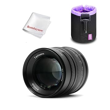 7 Artesanos 55 mm F1.4 Gran Apeture Lente para Sony E-Mount ...