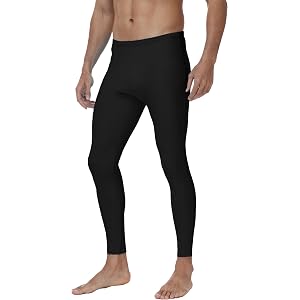 Roadbox Men's Swim Pants,Quick Dry Athletic Compression Long Running Leggings,UPF 50+ Surfing Tights for Water Swimming