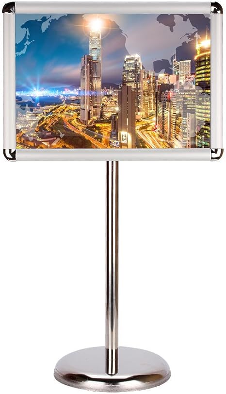 A3 A4 Poster Stand Floor Standing Poster Holder Notice Stand Sign