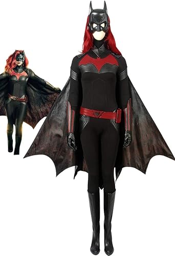 Amazon バットウーマン Batwoman キャサリン レベッカ ケイン Katherine Rebecca Kaneケイトkate ブーツ付き コスプレ衣装 コスチューム Cosplay コスプレ 仮装 通販
