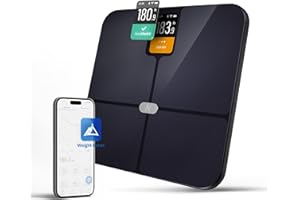 Greater Goods Verve Digital Smart Bathroom Scale, Bluetooth and WiFi Enabled Featuring AccuCheck and SwiftSync, 10 User Profiles with Free Tracking App