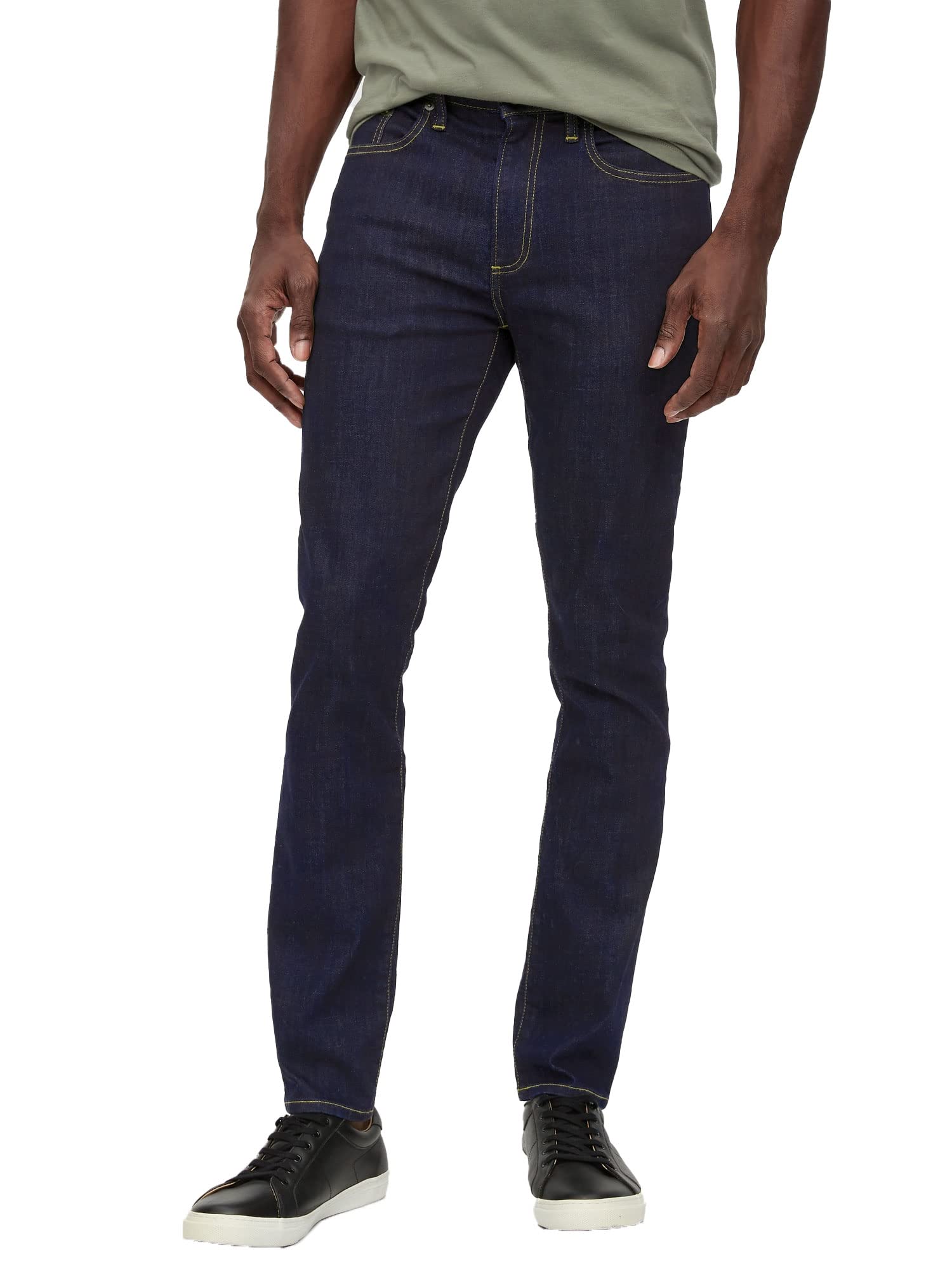 GAP Mens Soft Wear Skinny Fit Jeans, Resin Rinse 063, 36W x 32L US