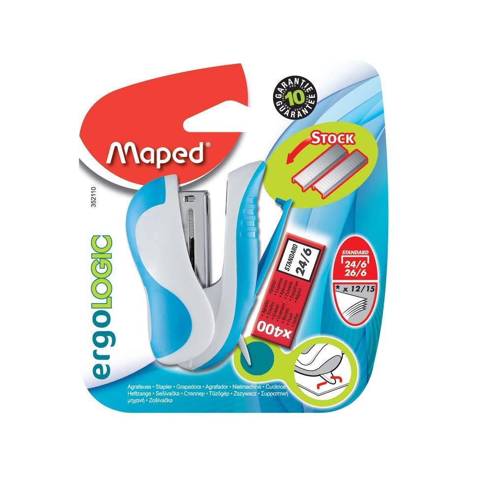 Maped 352110 "Ergologic" Mini Stapler