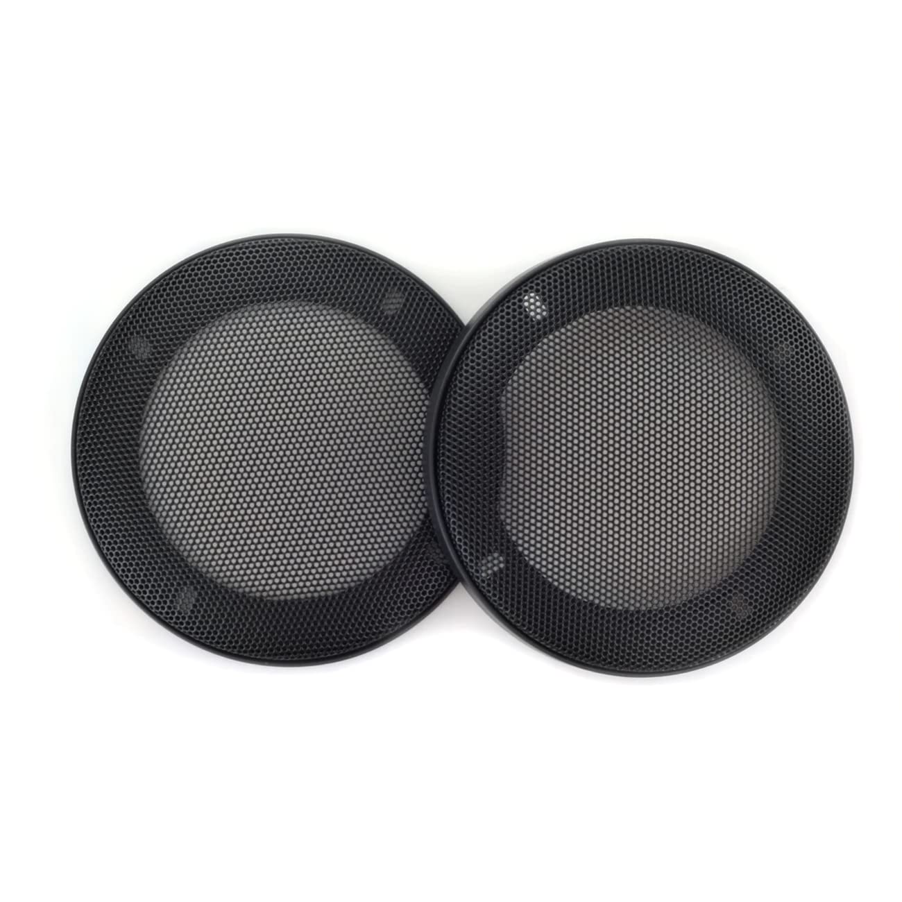 Sound way 2x professional 3.5" inch / 8.7 cm speaker grill steel cover mesh pair