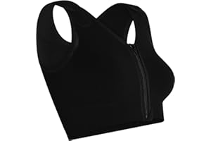 CAREFIX Sophia - Post Surgery Bra with Front Closure Zipper - Compression Surgical Vest by TYTEX