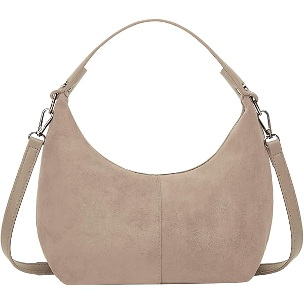 SUEDE LEATHER SHOULDER POUCH ポーチ Amazon.com: Slouchy Suede Shoulder Bags For Women - Retro