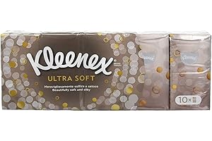 Kleenex Pocket Tissues (10x9 Ultra Soft), 10 Packs