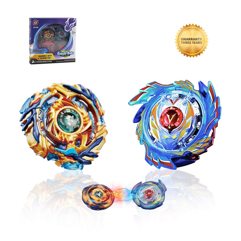 Bey Battle Burst God Evolution Set 4D Series Child Gift with Stadium Battle Arena Launcher Stater Grip Handle 2 Battling Tops