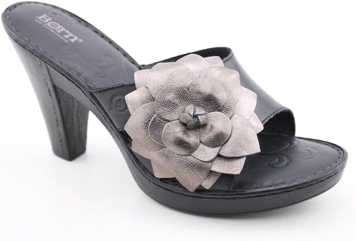 born high heel sandals