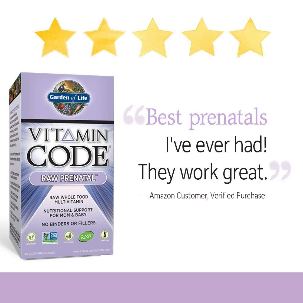 Garden of Life Vitamin Code Raw Prenatal Multivitamin, Whole Food