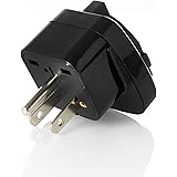 Adattatore Presa Italiana A Americana - Confezione 3 Pezzi, Per Viaggi USA/Giappone/Canada - Foto 3