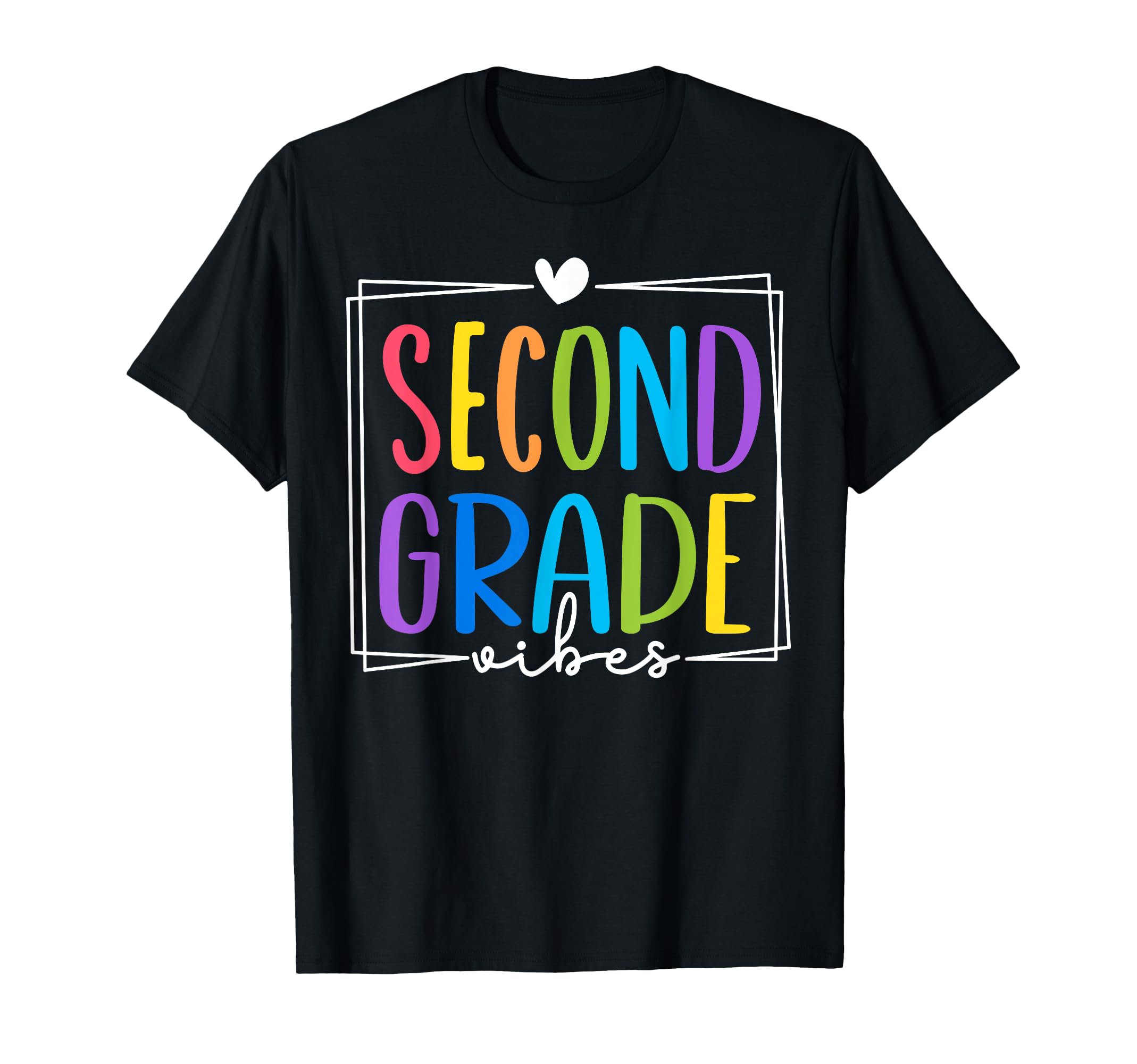 Photo 1 of ** PURPLE, SMALL**
2nd Grade Vibes Back To School Hello 2nd Grade Teacher Kids T-Shirt