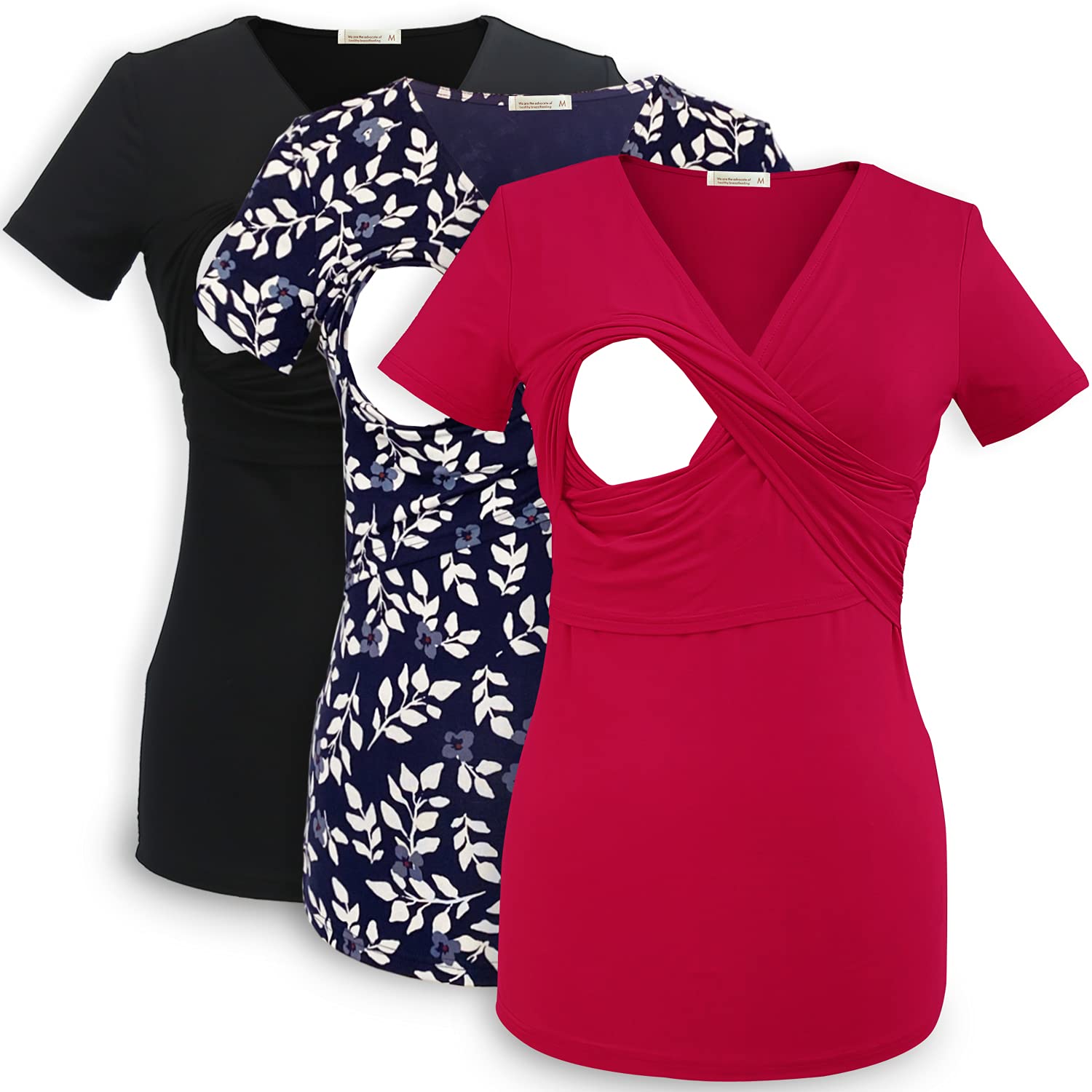 Buy Fashion Women's Maternity Nursing TShirt Short Sleeve