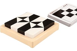Block Puzzles, Plastic Game Hidden Building Blocks for Kids Children's 3D Spatial Thinking Training Block Brain Teaser Puzzle