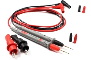 Thuchopy 1000V 20A multimeter Leads & 2PC 1000V 10A Crocodile Clips Multimeter Test Leads
