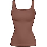 YIOIOIO Women Shapewear Tank Tops Tummy Control Compression Tops seamless Body Shaper Camisole