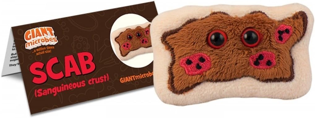 GIANTmicrobes Scab Plush Toy