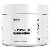 Renue By Science Nicotinamide Riboside | 1000mg Nicotinamide Powder - High Strength NR NAD Powder Sublingual Citrus Burst Flavor | Manufactured in The USA & Third-Party Tested | 60 Servings