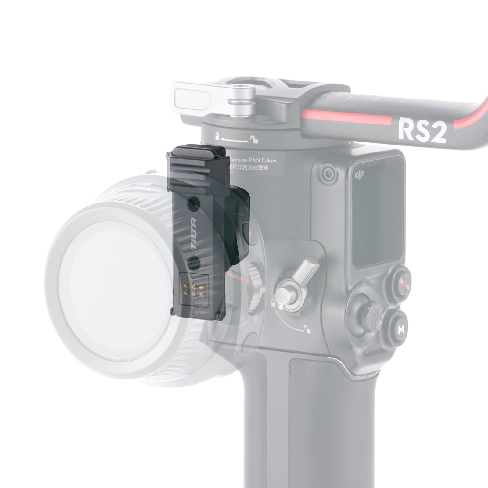 Tilta Nucleus Nano II Hand Wheel to DJI Ronin Control Adapter, Compatible with DJI RS3 Pro Gimbal Body, Focus Motor and Nucleus Nano II Hand Wheel WLC-T05-DCA
