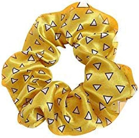 Amazon Co Jp Yamokiyo For 鬼滅の刃 ヘアシュシュ 髪シュシュ ヘアゴム 髪ゴム ヘアアクセサリー 我妻 善逸 冨岡 義勇 竈門 禰豆子 竈門 炭治郎 人気 軽量 オシャレ 萌えグッズ イエロー 服 ファッション小物