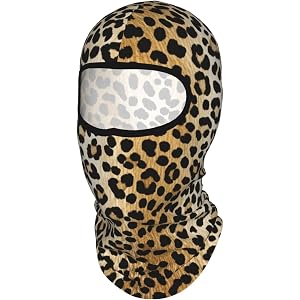 PPIKTC Unisex Balaclava Snug Stretch Fit Universal Size Design | One Size Fits Most Adults UV Protection For Bike Run Outdoor