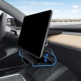 Klutchtech Hideable Under Screen Storage for Tesla Model Y/Model 3 Black | For Legacy Model Y 2024-2020/Model 3 2023-2017 (Not for Model Y Juniper 2025-2026 &amp; Model 3 Highland 2024-2025)