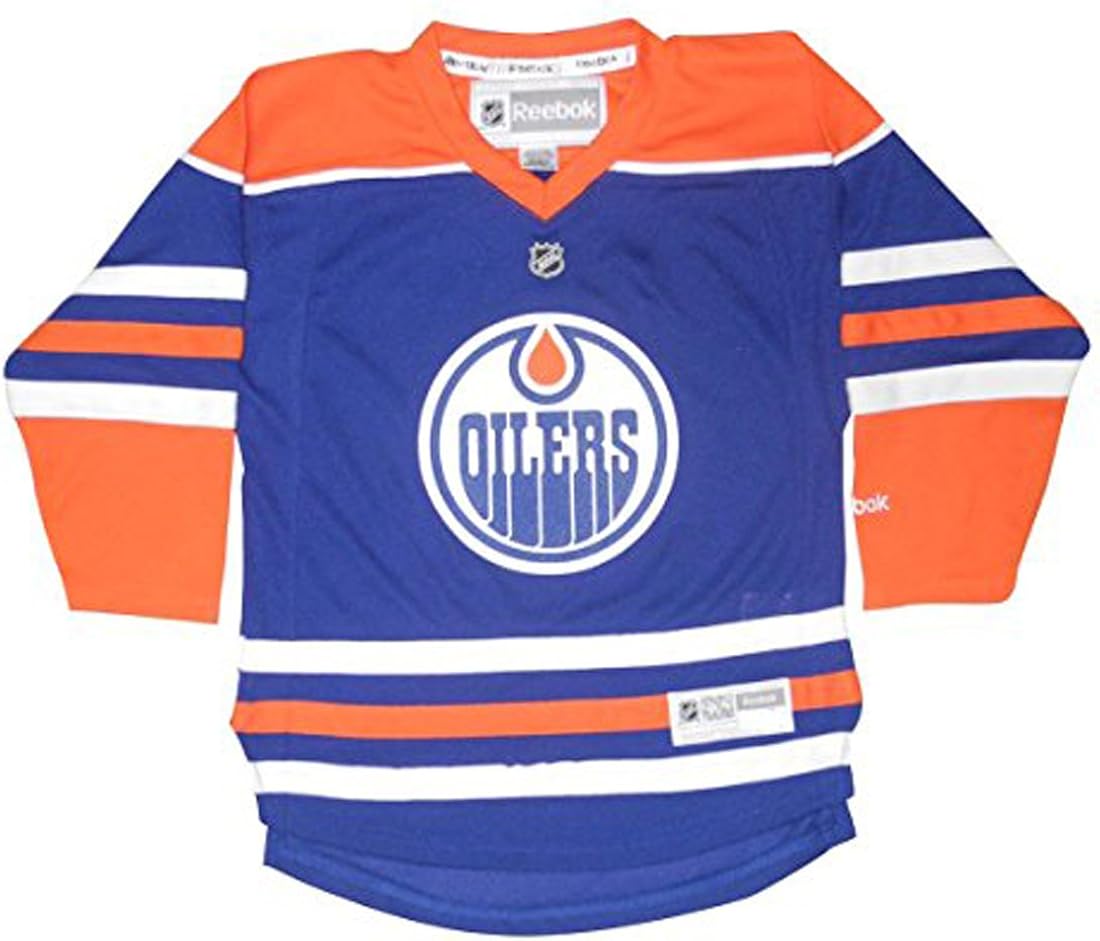 NHL Boys Edmonton Oilers Hall 4 Hockey Jersey/Sweater (4/7