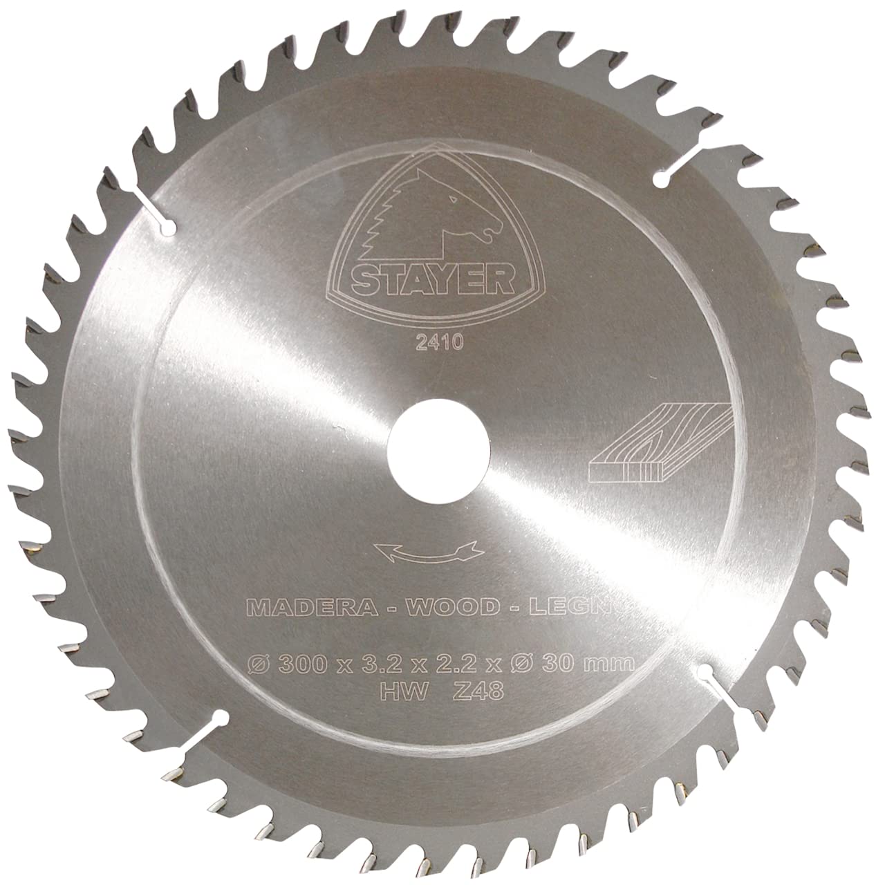 Stayer Metal Disc Wood Cutter 300 x 3.2 x 30 Z48
