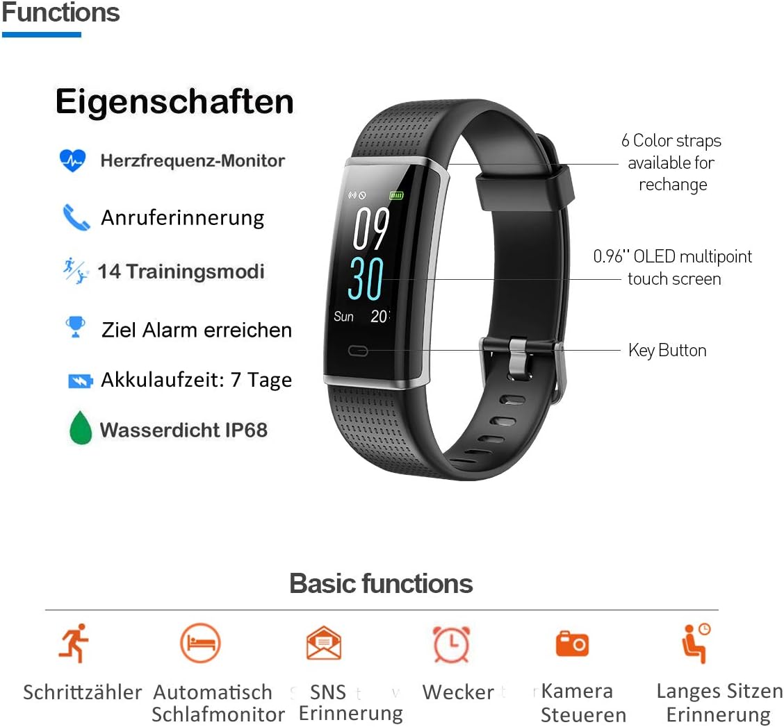 efo shm fitness tracker