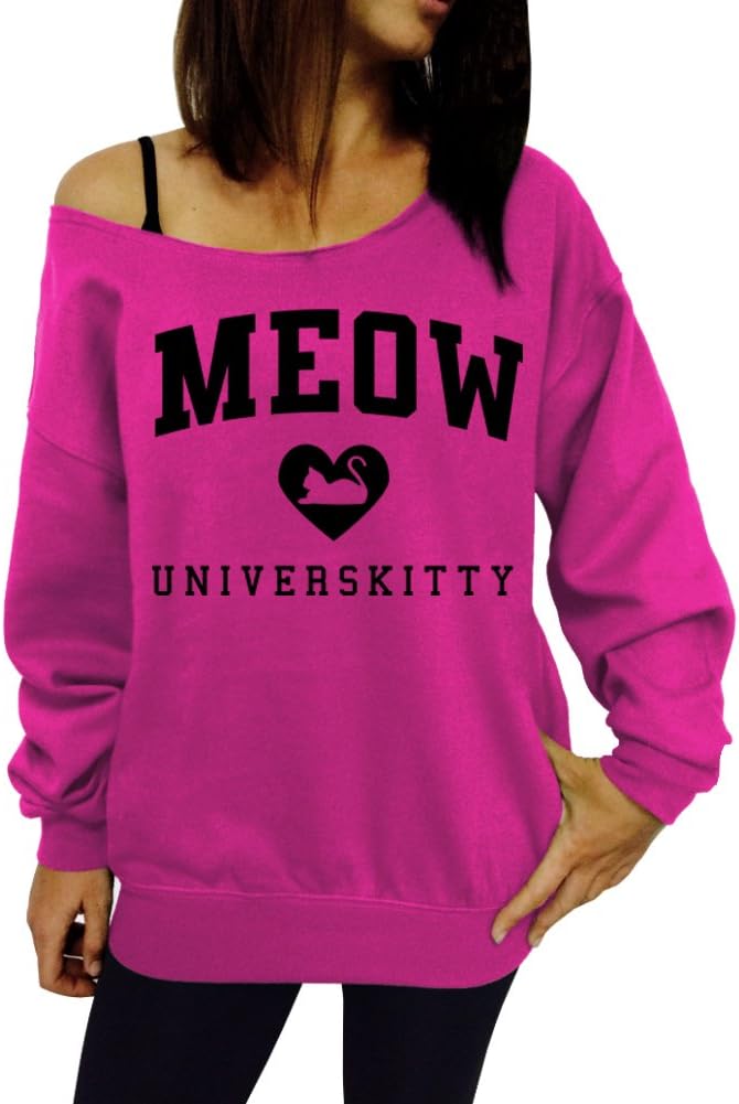 Dentz Design Meow Universkitty Slouchy Sweatshirt