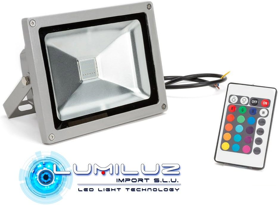 Proyector Led 50W RGB 4500 Lúmenes con efecto memoria de color ...