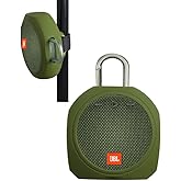 Hermitshell Silicone Carrying Case Replacement for JBL Clip 3 (Green)