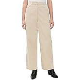 DUNST Women's Semi-Wide Corduroy Slacks